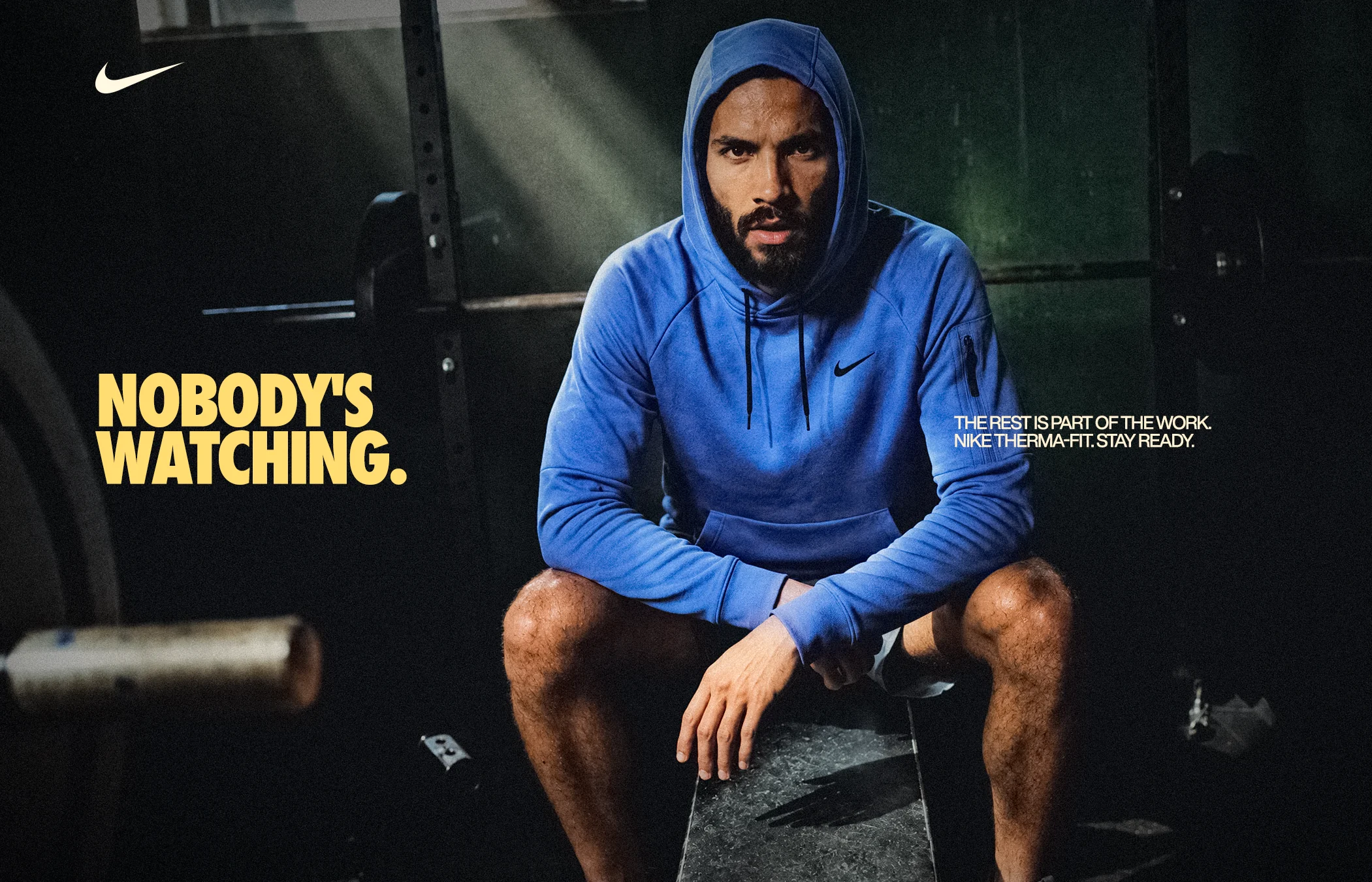 Nike Therma-FIT, the rest is part of the work